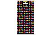 Stickervel Twinkle - Hartjes