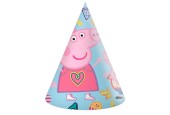 Peppa Pig Feesthoedjes, 6st