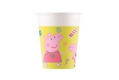 Bekers Peppa Pig, 8st.