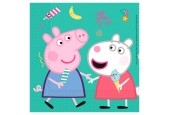 Servetten Peppa Pig, 16st.