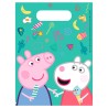 Uitdeelzakjes Peppa Pig, 6st.