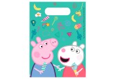 Uitdeelzakjes Peppa Pig, 6st.