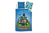 Minecraft Dekbedovertrek Microvezel, 140x200cm
