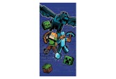 Minecraft Beach Towel 70x140cm 100% Polyester