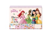 Tekenblok Disney Prinses A4, 30 Vellen