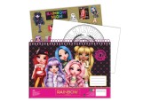 Tekenblok Rainbow High A4, 40 Vellen
