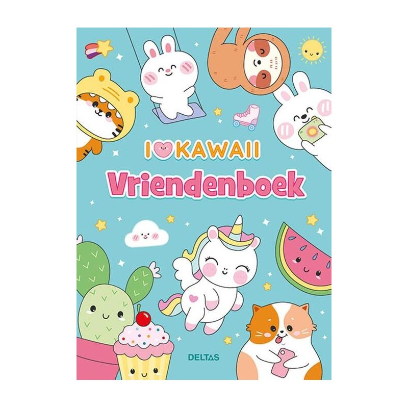 Deltas Kawaii vriendenboek