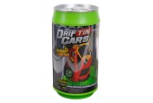 Driftin Cars Mini Raceauto in Blik - Blauw/Wit