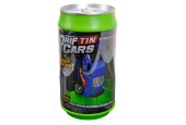 Driftin Cars Mini Raceauto in Blik - Blauw/Wit