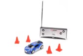 Driftin Cars Mini Raceauto in Blik - Blauw/Wit