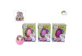 Unicorn ei met groeiende eenhoorn 6cm