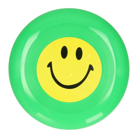 Frisbee met Lachgezicht Rood