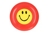 Frisbee met Lachgezicht Rood