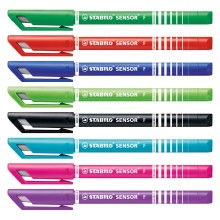 Stabilo Sensor Fineliners 0.3 mm, 8st.
