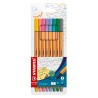 STABILO point 88 Pastel Fineliners, 8st.