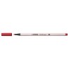 STABILO Pen 68 Brush 50 - Donkerrood