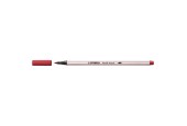 STABILO Pen 68 Brush 50 - Donkerrood