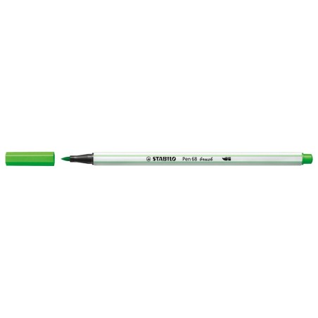 STABILO Pen 68 Brush 33 - Lichtgroen