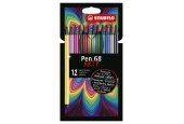 STABILO Pen 68 Viltstiften ARTY, 12st.