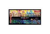STABILO Woody ARTY Kleurpotloden 18 Kleuren + Puntenslijper