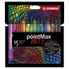 STABILO pointMax Fineliner ARTY, 15st.
