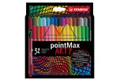 STABILO PointMax Fineliners ARTY Etui, 32st.