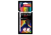 STABILO Pen 68 ARTY Viltstiften, 10st.