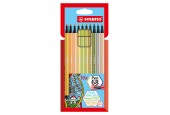 STABILO Pen 68 Viltstiften, 10st.