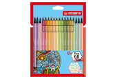 STABILO Pen 68 Viltstiften, 18st.
