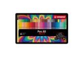 STABILO Pen 68 ARTY Metalen Doos Viltstiften, 66st.