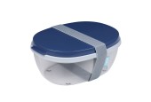Mepal Saladebox Ellipse - Nordic Denim