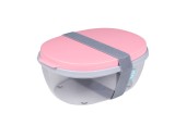 Mepal Saladebox Ellipse - Nordic Pink