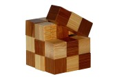 3D Bamboo Breinpuzzel Snake Cubes **