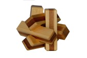 3D Bamboo Breinpuzzel Firewood **