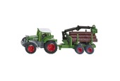 Siku 1645 Tractor Met Bosaanhangwagen 1:72