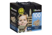 BBlocks Bouwplankjes Blank, 100dlg.