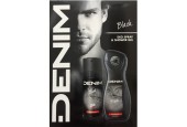 Denim Black Coffret Cadeau Douche 250 ml & Déo Spray 150 ml