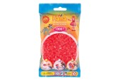 Hama Strijkkralen - Rood Neon (035), 1000st.