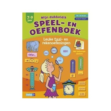 Mijn dubbeldik speel- en oefenboek (7-9 j.) - taal- en reken