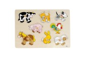 Goki Noppenpuzzel Dieren