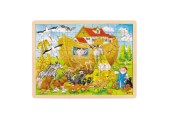 Goki Houten Puzzel Ark van Noach, 96st.