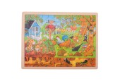 Goki Houten Legpuzzel - Leven in de Tuin