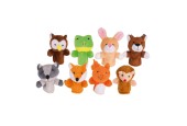 Goki Vingerpopjes Bosdieren, 8st.