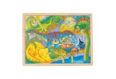Goki Houten Legpuzzel - Dino's, 48st.