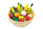 Goki Groenten en Fruit in een Mand, 23dlg.