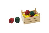 Goki Houten Paprika's in Kist, 10dlg.
