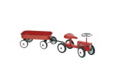 Goki Loopauto Tractor met Aanhanger