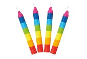 Goki Kaarsjes Regenboog, 10st.