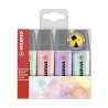 Trousse pastel Stabilo Boss avec 4 couleurs
