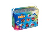 Hama Strijkkralen in Emmer - Transparantmix (053), 30.000st.